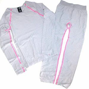 Live Xtreme Girls' 2PC Base Layer Top & Bottom Set